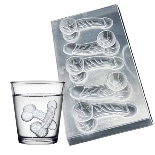 Willy shaped ice cube jelly - shaped,