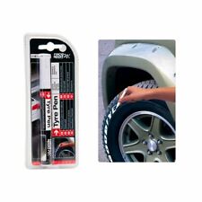 Tyres White Wall Car & Motorbike Rubber Wheel Tyre Dressing Lettering Paint Pen