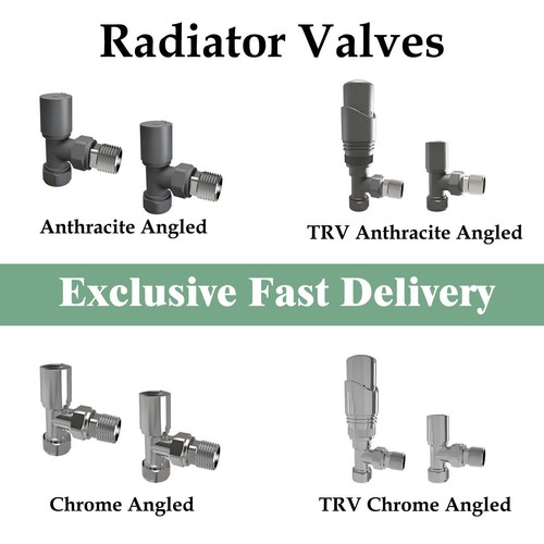 15mm angled radiator - 15mm,