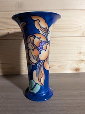Charlotte Rhead Burleigh Ware Art deco vase 4002