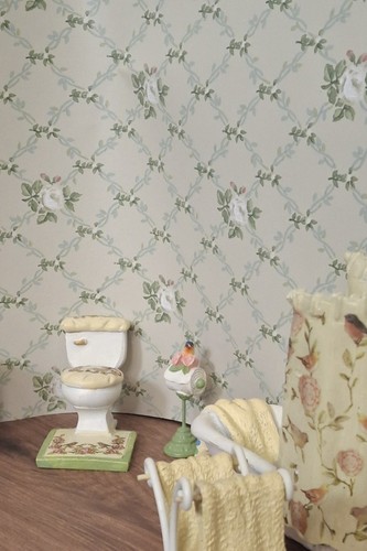 Dollhouse miniature shabby - dollhouse,