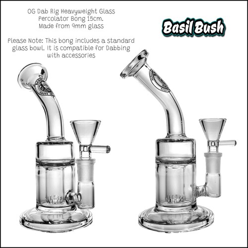 Basil bush glass bong - bush,