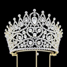 12.6cm Tall Crystal Huge Tiara