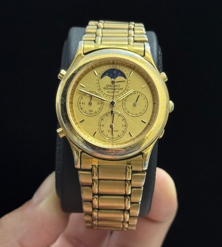 Seiko chronograph moon - seiko, phase