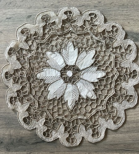 Antique edwardian madeira - madeira, lace