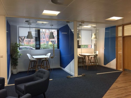Office glass partition - office,