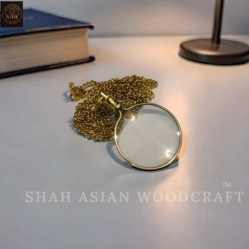 Antique brass pocket - brass,