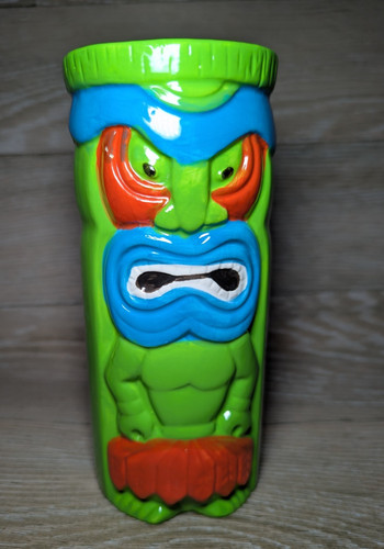 Totem style tiki - totem, ceramic