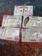 5 Pack Fancy Bindi Forehead