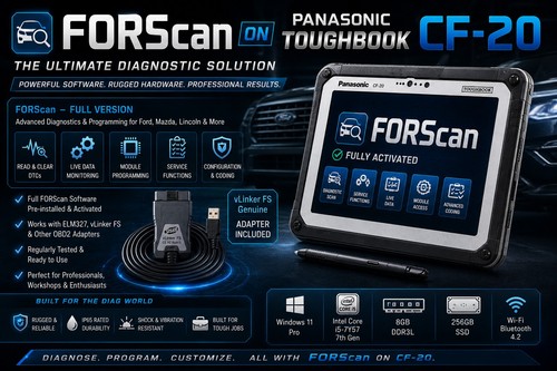 Forscan panasonic 20 - on, cf-20