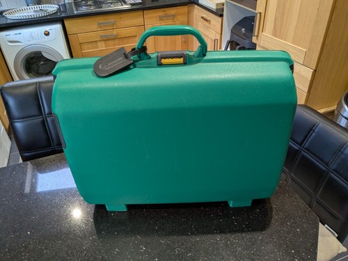 Samsonite hard suitcase rare - samsonite,