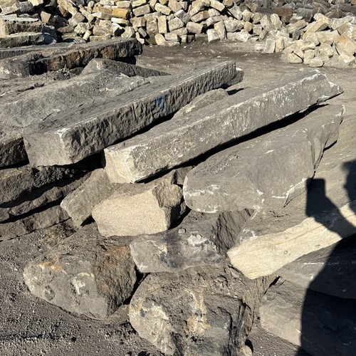 Antique sandstone curb stone - stone, 4