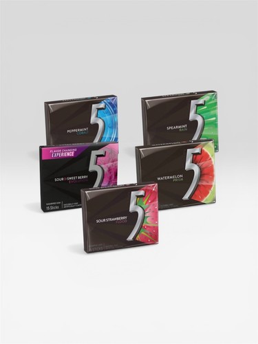 Gum assorted flavour sugar - gum,
