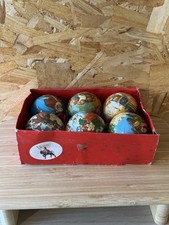 Vintage christmas baubles - christmas,