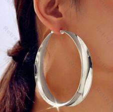 BIG thick 8cm SILVER FASHION