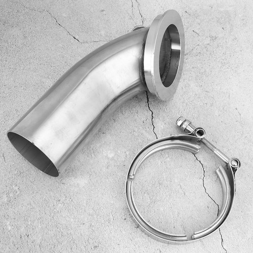Stainless turbo exhaust - stainless,