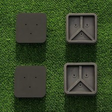 Vermont Square Tennis Post | PREMIUM SOCKET COVERS / LIDS (x2)
