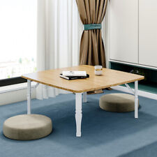 Japanese Wooden Low Table Space Saver Folding Tatatmi  Dining Coffee Tea Tables