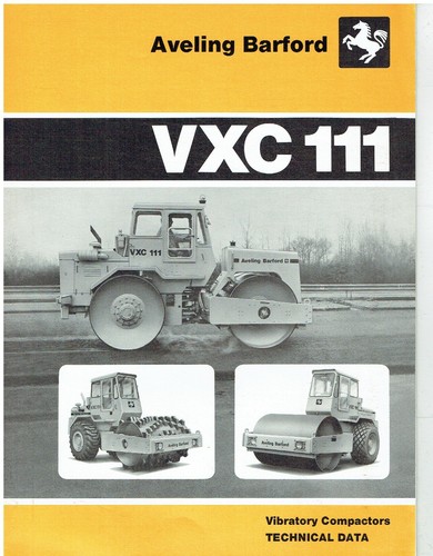 Aveling barford vxc111 - aveling,