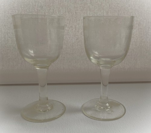 Antique edwardian etched - edwardian,
