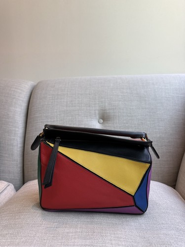Loewe small puzzle bag - small,