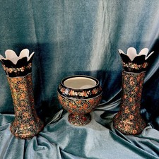 Art Deco Crown Ducal Vase Pair