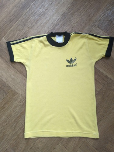 Adidas shirt football yellow - t,