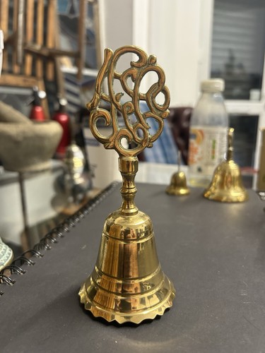 Vintage solid brass hand - solid,