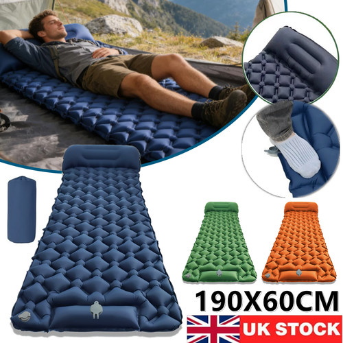 Inflatable camping mat self - camping,