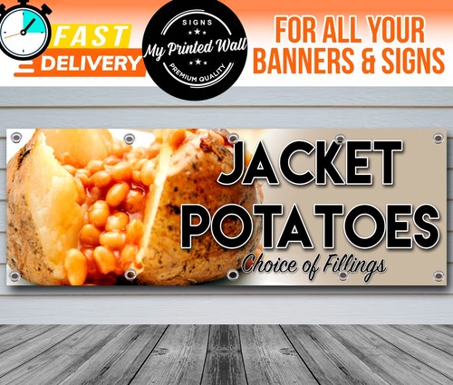 Jacket potato pvc banner for - pvc,
