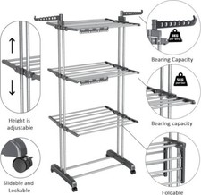 Foldable Extra Large 4 Tier