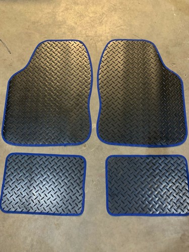 Car mats rubber black - mats,