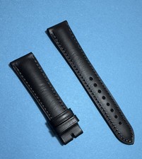 18mm Hirsch Kent Black Leather