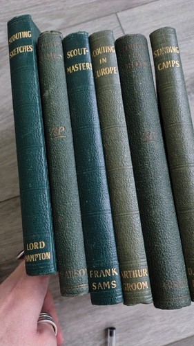 Scouting books vintage - books,