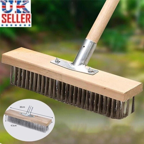 30cm metal wire broom - metal,