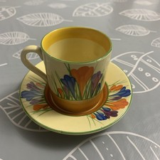 Clarice Cliff crocus coffee