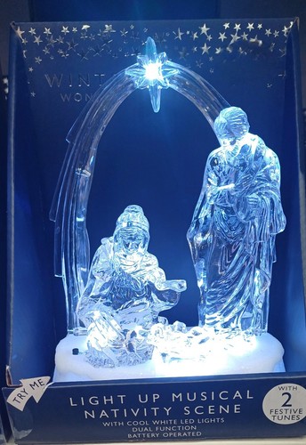 New light musical nativity - new,