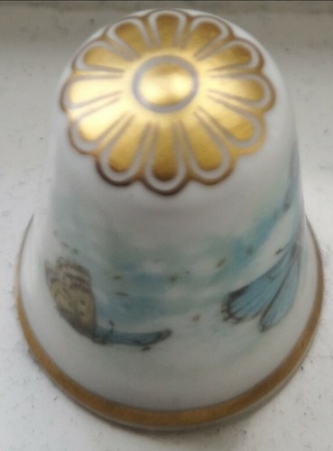 Vintage spode thimble - vintage,