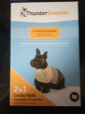 2 in 1 combo thundersweater thundershirt size medium