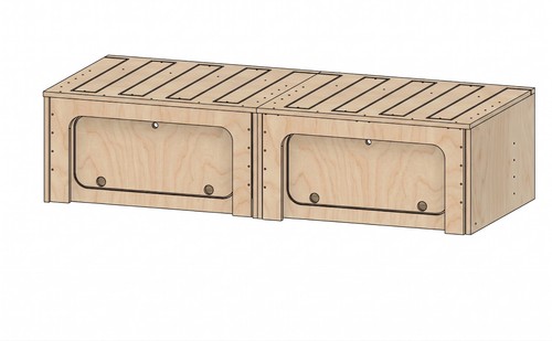 Ply campervan sliding bed - ply,