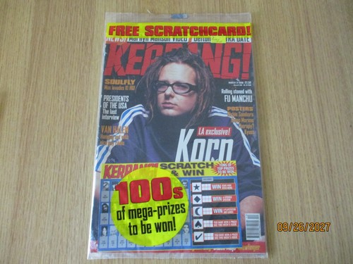 Kerrang magazine march 1998 - 21,