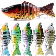 Fishing lures Multi Jointed Realistic Pike Predator Spinner Swimbait 9.5cm/15g