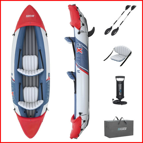Person inflatable kayak - 2-person, with