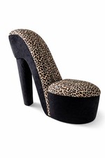 High Heel Chair Y2K | Leopard