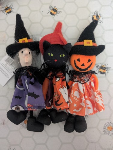 Set wool hanging witch - set,
