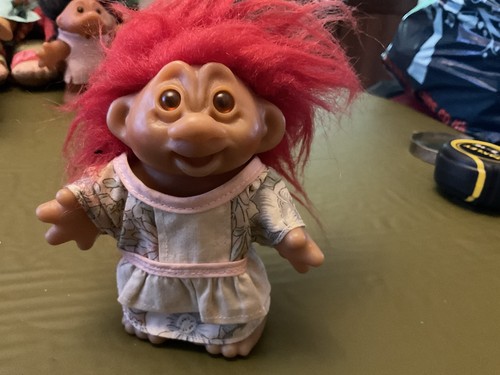 Vintage 1986 dam troll red - dam,
