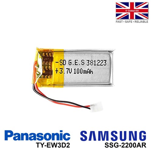 100mah panasonic ty ew3d2 - 100mah,
