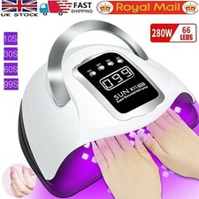 280W UV Nail Lamp Tool 66LED