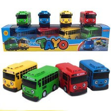 4PCS Car Toy The Little Bus