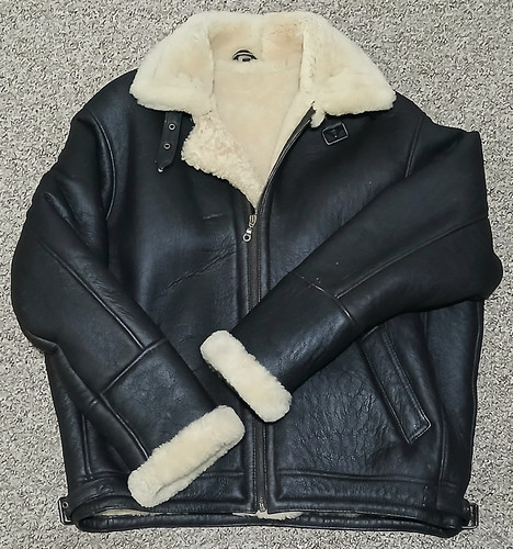Vintage heavy duty sheepskin - duty,